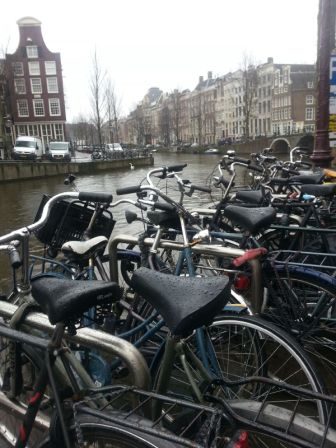 Bikes in Amseterdam