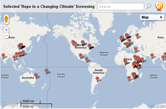 Hope in a Changing Climate screenings